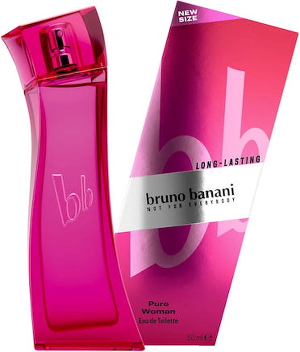 Bruno Banani Pure Woman Eau De Toilette 50ml 6 Bruno Banani Pure Woman Eau De Toilette 50ml - Afbeelding 6