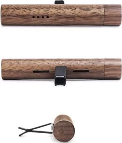 Luxe Autoparfum - Auto Luchtverfrisser Hout - Incl. 2 Geuren! - Zwarte Walnoot - Massief Houten Auto Geur - Air Vent - Aromatherapie - Airconditioner Diffuser - Auto Parfum - Hout - Clip - Navulbaar -Parfum Promotiewinkel 1022x1200 1