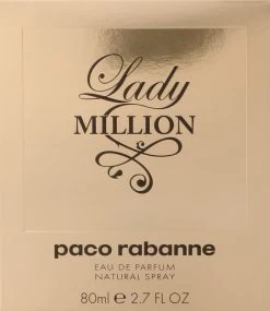 Paco Rabanne Lady Million 80 Ml - Eau De Parfum - Damesparfum -Parfum Promotiewinkel 1041x1200
