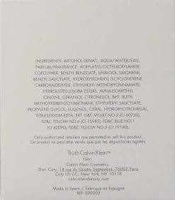 Calvin Klein Truth 100 Ml - Eau De Toilette - Herenparfum -Parfum Promotiewinkel 1048x1200