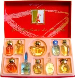 Franse Parfum Miniaturen Rigineel Uit Grasse - 10 Miniaturen - Geurengeschenkset