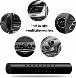 Autoparfum - Luchtverfrisser Auto - Inclusief 5 Geuren - Luxe Design - ZWART - Hervulbaar - Fris -Parfum Promotiewinkel 1168x1200 3