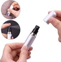 MaxedMore Navulbare Parfumverstuiver 5ml Rood/Licht Roze/ Oranje/Groen/ Blauw/ Grijs - 65 Keer Spraybare Parfum Verstuiver - Hervulbaar Tasverstuiver Voor Parfum - Meeneem Mini Geur Flesje Voor Op Reis - Lipstick Formaat Navulbaar Parfumflesje -Parfum Promotiewinkel 1187x1200 2