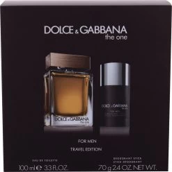 Dolce & Gabbana The One For Men Geschenkset - Eau De Toilette + Deodorant -Parfum Promotiewinkel 1194x1200 2