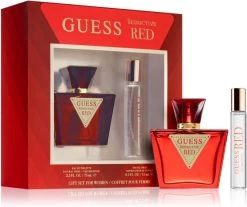 Guess Seductive Red - Geschenkset - Eau De Toilette 75 + Eau De Toilette 15 Ml Travelspray