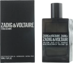 Zadig & Voltaire This Is Him! 50 Ml - Eau De Toilette - Herenparfum