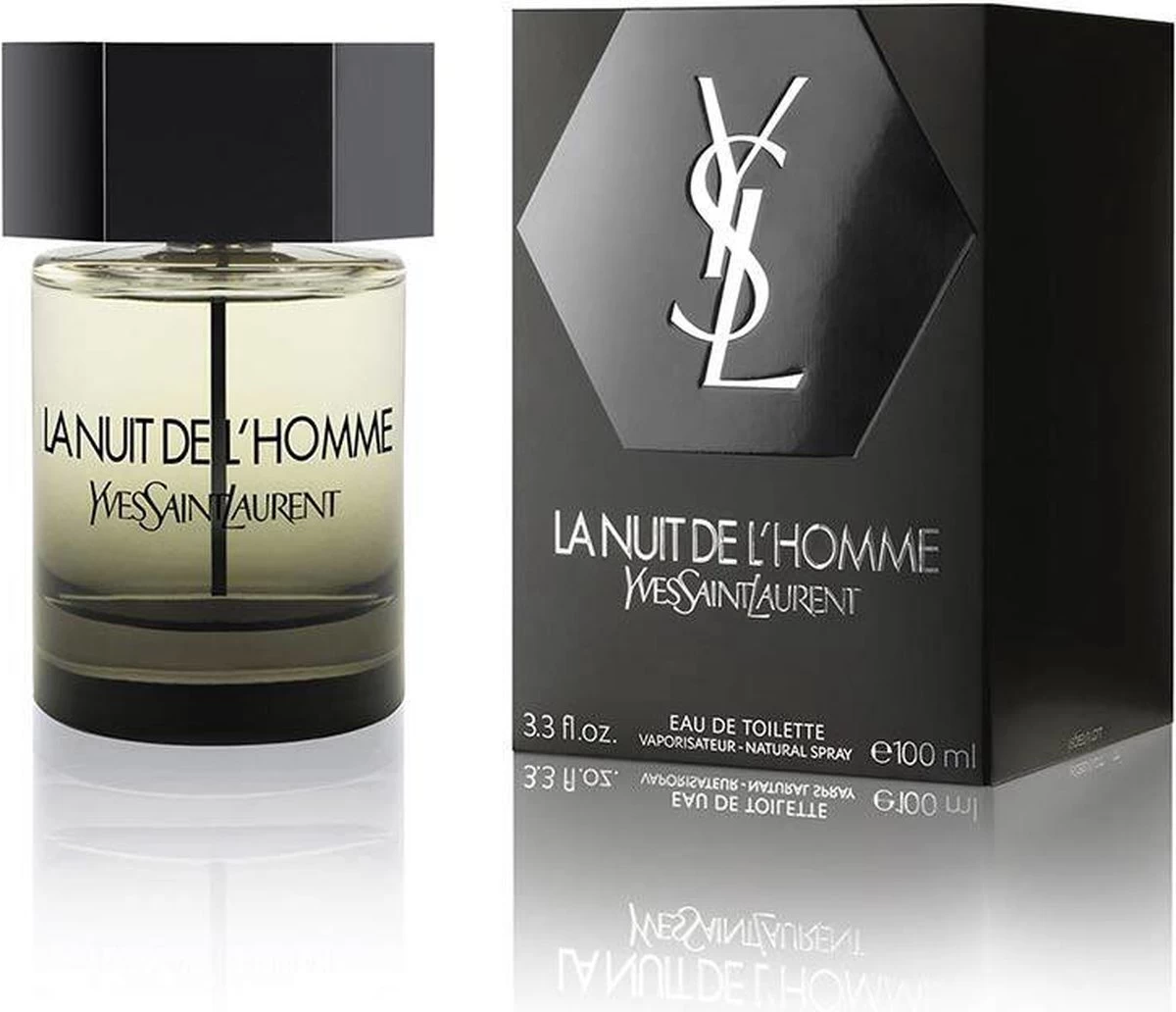 Yves Saint Laurent La Nuit De L'Homme 100 Ml - Eau De Toilette - Herenparfum 2 Yves Saint Laurent La Nuit De L'Homme 100 Ml - Eau De Toilette - Herenparfum - Afbeelding 2
