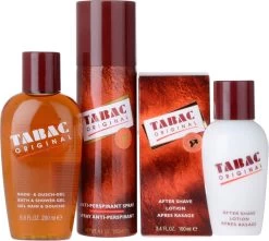 Tabac Original SET - After Shave 100 Ml & Douchegel XL 400 Ml & Deodorant Anti Transpirant Spray 200 Ml