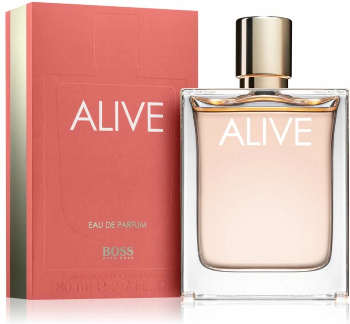 Hugo Boss Alive 80 Ml - Eau De Parfum - Damesparfum 1 Hugo Boss Alive 80 Ml - Eau De Parfum - Damesparfum