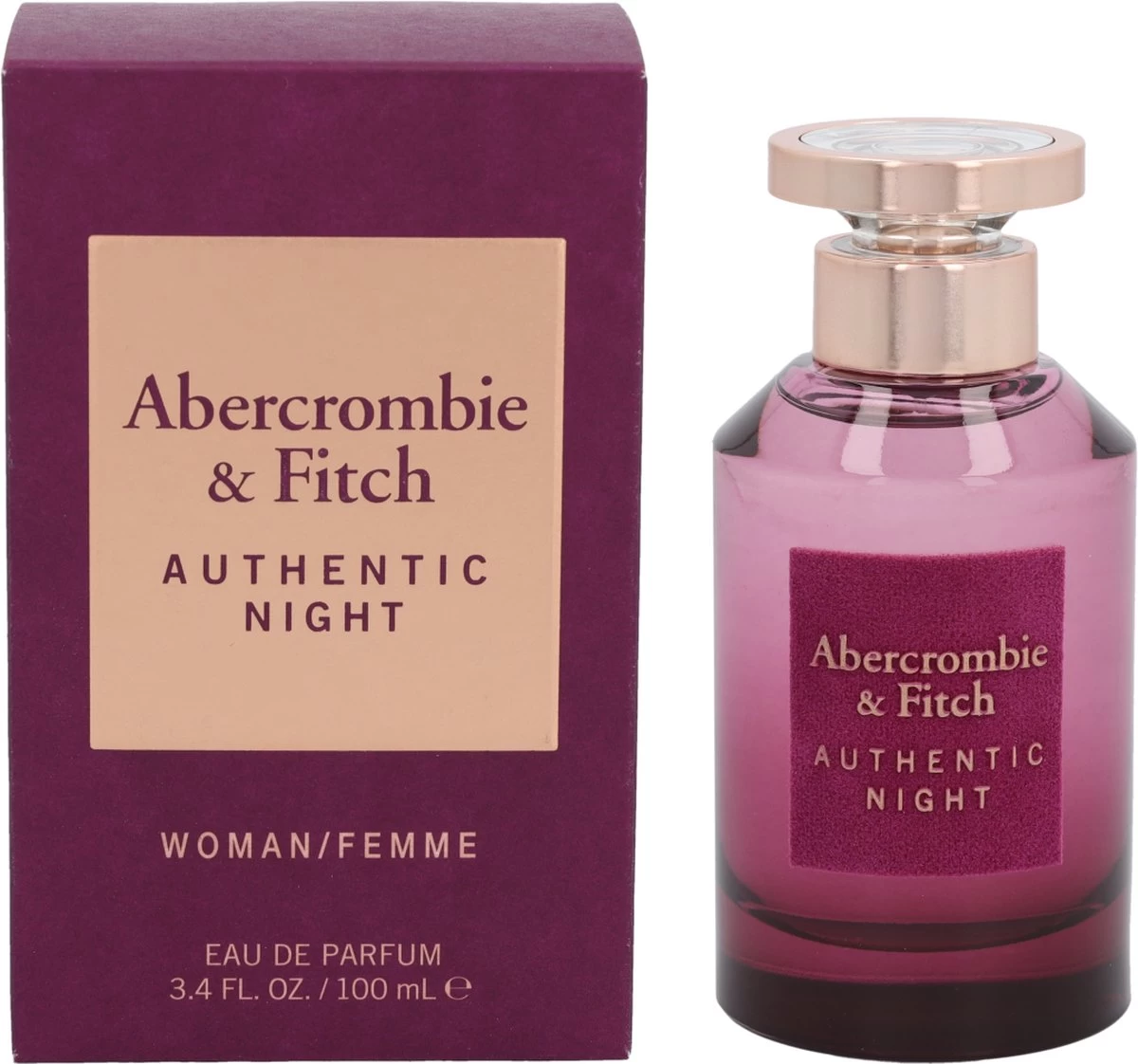 Abercrombie & Fitch Authentic Women Night Eau De Parfum Spray 100 Ml 6 Abercrombie & Fitch Authentic Women Night Eau De Parfum Spray 100 Ml - Afbeelding 6