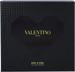 Valentino Uomo Born In Roma Yellow Dream Giftset - 50 Ml Eau De Toilette Spray + 15 Ml Eau De Toilette Tasspray - Cadeauset Voor Heren -Parfum Promotiewinkel 1200x1152 1