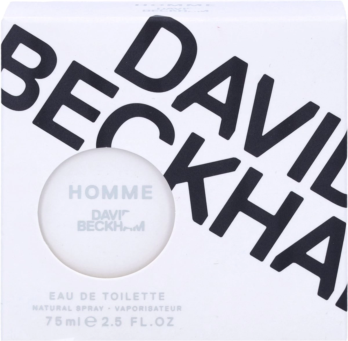 DAVID BECKHAM HOMME - 75ML - Eau De Toilette - Herenparfum 3 DAVID BECKHAM HOMME - 75ML - Eau De Toilette - Herenparfum - Afbeelding 3