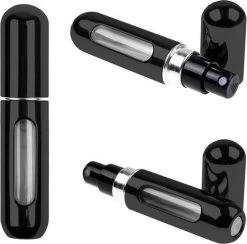 Mini Parfum Flesje | Lipstick Formaat Navulbare Parfum Verstuiver - Zwart -Parfum Promotiewinkel 1200x1184 4