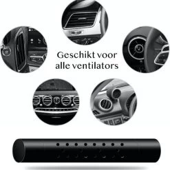 Luxe Auto Luchtverfrisser - 3 Aroma Geuren - Auto Verfrisser - Auto Luchtje - Zwart -Parfum Promotiewinkel 1200x1198 14