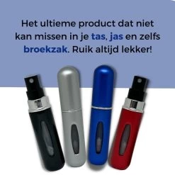 Cetins - Parfum Verstuiver Navulbaar - Mini Parfum Flesje - Reisflesje – Matt Blauw -Parfum Promotiewinkel 1200x1200 195