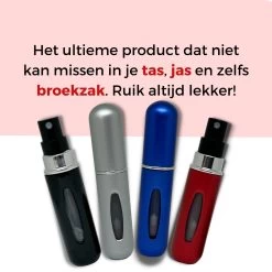 Cetins - Parfum Verstuiver Navulbaar - Mini Parfum Flesje - Reisflesje – Matt Rood 10 Cetins - Parfum Verstuiver Navulbaar - Mini Parfum Flesje - Reisflesje – Matt Rood -Parfum Promotiewinkel 1200x1200 199