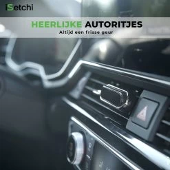 ISetchi Frisse Autoparfum - Autogeur - Met 4 Verschillende Geuren – Compact Formaat & Navulbaar - Metaal Ontwerp - Parfum Voor Luchtrooster Ventilatierooster -Auto Luchtje - Car Perfume -Parfum Promotiewinkel 1200x1200 269
