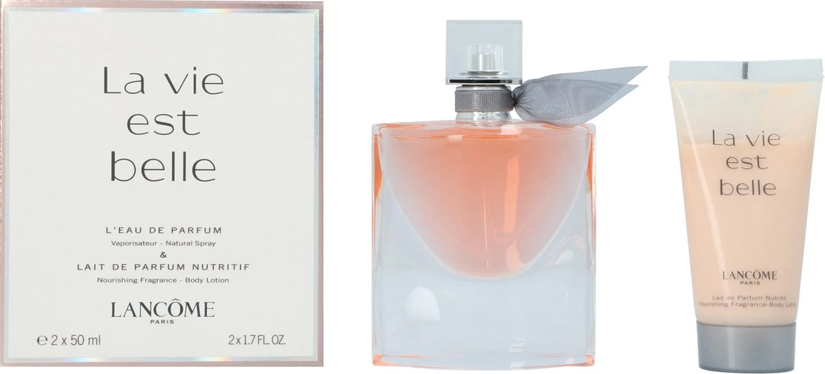 Lancôme La Vie Est Belle Geschenkset - Eau De Parfum + Bodylotion 2 Lancôme La Vie Est Belle Geschenkset - Eau De Parfum + Bodylotion - Afbeelding 2