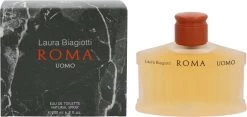 Laura Biagiotti Roma Uomo Eau De Toilette 200 Ml -Parfum Promotiewinkel 1200x566