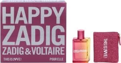Zadig & Voltaire This Is Love! Giftset - 50 Ml Eau De Parfum + Toilettas - Geurengeschenkset -Parfum Promotiewinkel 1200x627