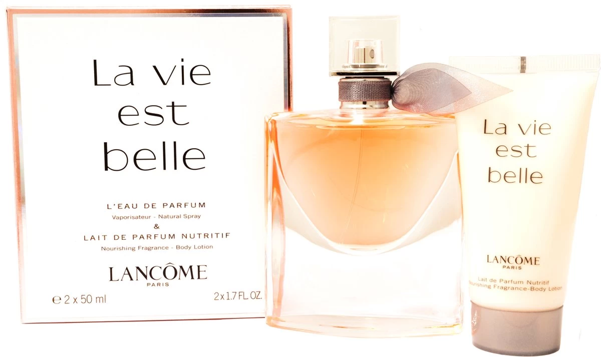 Lancôme La Vie Est Belle Geschenkset - Eau De Parfum + Bodylotion 4 Lancôme La Vie Est Belle Geschenkset - Eau De Parfum + Bodylotion - Afbeelding 4