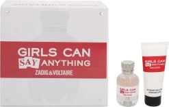 Zadig & Voltaire Girls Can Say Anything Giftset - 50 Ml Eau De Parfum Spray + 100 Ml Bodylotion - Geurengeschenkset -Parfum Promotiewinkel 1200x758