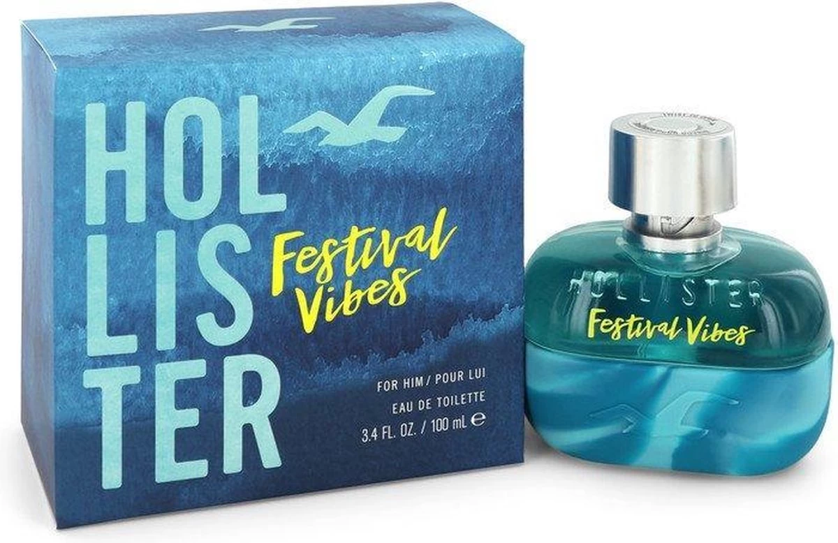 Hollister Festival Vibes By Hollister 100 Ml - Eau De Toilette Spray 2 Hollister Festival Vibes By Hollister 100 Ml - Eau De Toilette Spray - Afbeelding 2