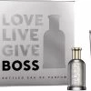 Hugo Boss Bottled Giftset - 50 Ml Eau De Parfum Spray + 100 Ml Douchegel - Cadeauset Voor Heren
