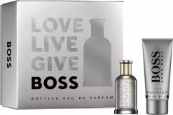 Hugo Boss Bottled Giftset - 50 Ml Eau De Parfum Spray + 100 Ml Douchegel - Cadeauset Voor Heren