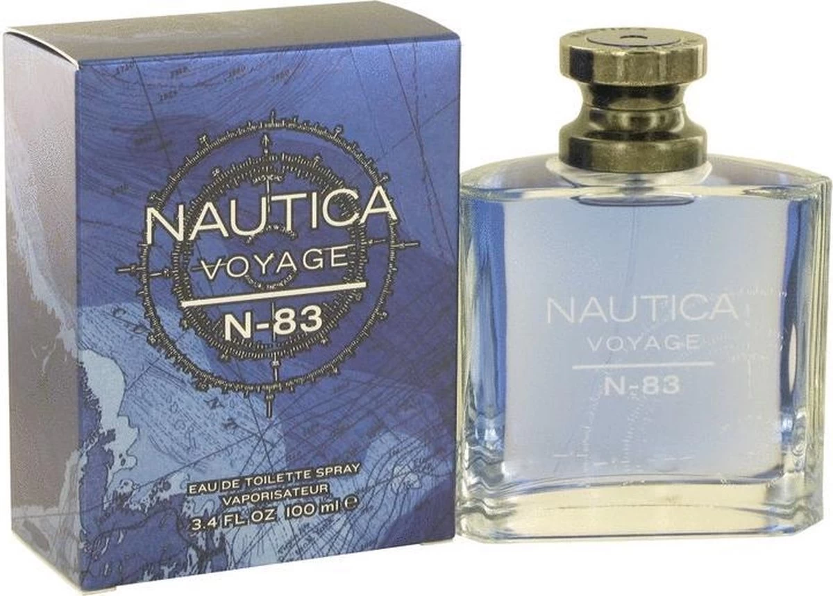 Nautica Voyage N-83 100 Ml - Eau De Toilette Spray - Herenparfum 2 Nautica Voyage N-83 100 Ml - Eau De Toilette Spray - Herenparfum - Afbeelding 2