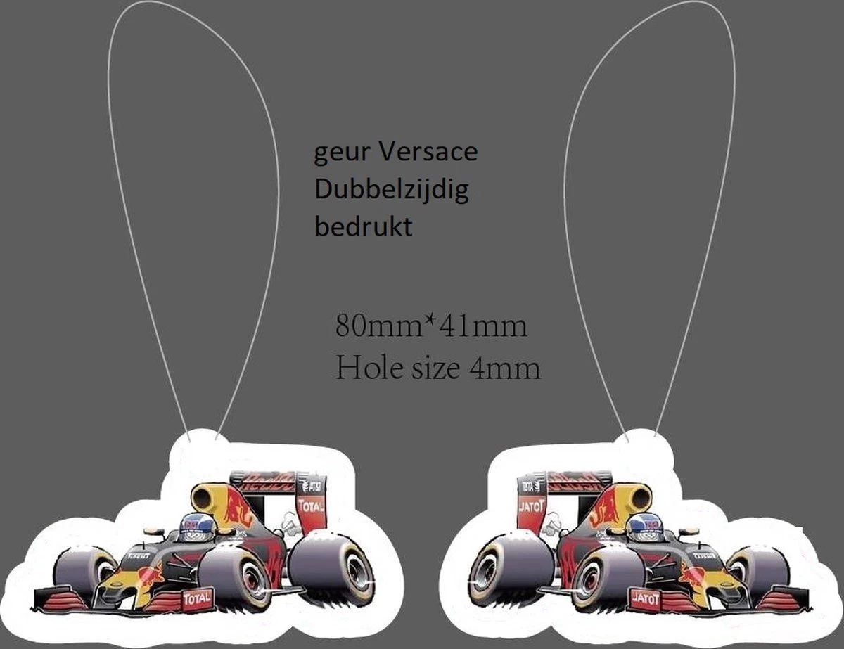 Merkloos Autoparfum Red Bull Racing - Luchtverfrisser Auto - Autogeur - Auto Accessoires - Max Verstappen 3 Merkloos Autoparfum Red Bull Racing - Luchtverfrisser Auto - Autogeur - Auto Accessoires - Max Verstappen - Afbeelding 3