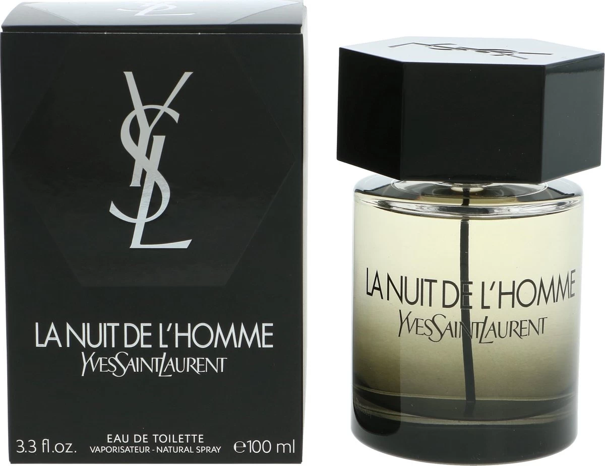 Yves Saint Laurent La Nuit De L'Homme 100 Ml - Eau De Toilette - Herenparfum 3 Yves Saint Laurent La Nuit De L'Homme 100 Ml - Eau De Toilette - Herenparfum - Afbeelding 3