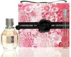Viktor & Rolf - Flowerbomb GIFTSET Eau De Parfum Spray 50ml/Edp Spray 10ml - Eau De Parfum -Parfum Promotiewinkel 1200x970
