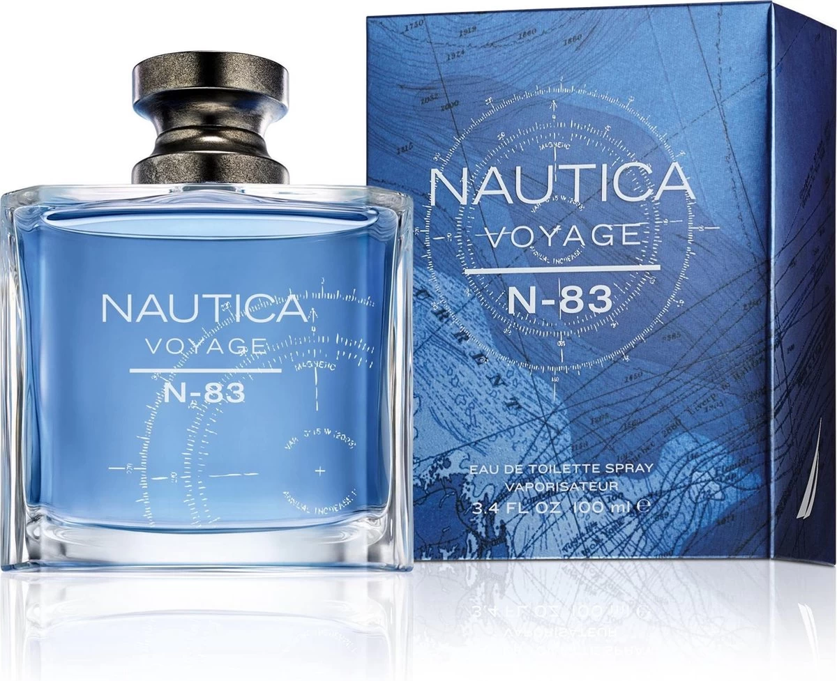 Nautica Voyage N-83 100 Ml - Eau De Toilette Spray - Herenparfum 4 Nautica Voyage N-83 100 Ml - Eau De Toilette Spray - Herenparfum - Afbeelding 4