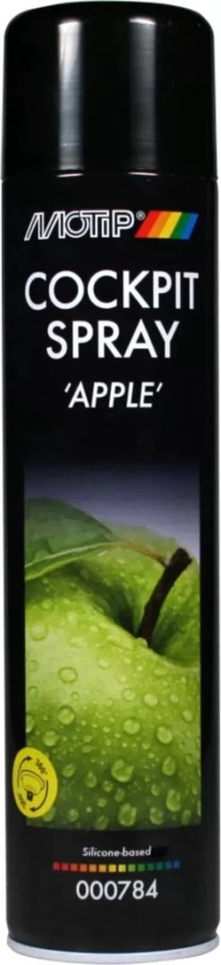 Motip Cockpit Spray Appel 600ML - Dashboard & Luchtverfrisser -Parfum Promotiewinkel 275x1200