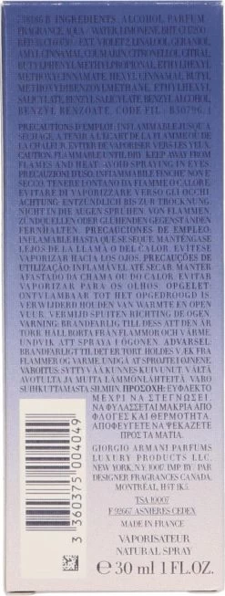 Giorgio Armani Code 30 Ml - Eau De Parfum - Damesparfum -Parfum Promotiewinkel 454x1200