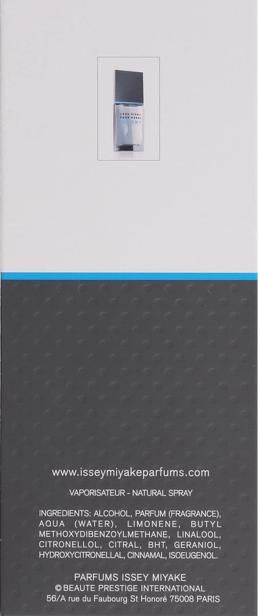 Issey Miyake Sport - 50ml - Eau De Toilette 2 Issey Miyake Sport - 50ml - Eau De Toilette - Afbeelding 2