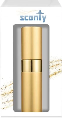 Scenty - Parfum Verstuiver Navulbaar - Mini Parfum Flesje - Reisflesje - Goud -Parfum Promotiewinkel 630x1200 5
