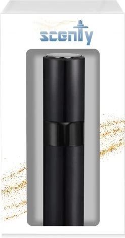 Scenty - Parfum Verstuiver Navulbaar - Mini Parfum Flesje - Reisflesje - Zwart -Parfum Promotiewinkel 630x1200 6
