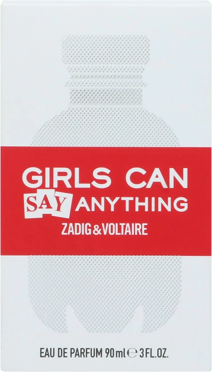 Zadig & Voltaire Girls Can Say Anything 90 Ml - Eau De Parfum - Damesparfum 3 Zadig & Voltaire Girls Can Say Anything 90 Ml - Eau De Parfum - Damesparfum - Afbeelding 3