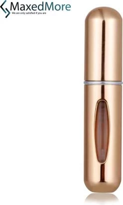 Merkloos Parfum Spray - Navulbare Parfum Verstuiver - Navulling Voor Parfum - Parfumverstuiver - Goudkleurig