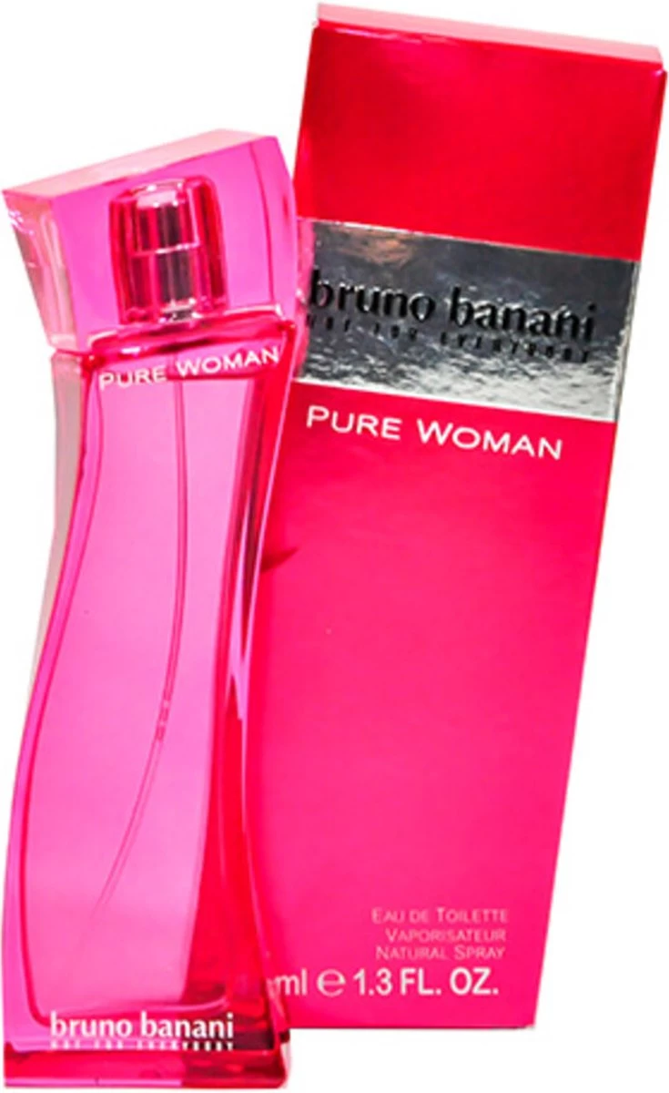 Bruno Banani Pure Woman Eau De Toilette 50ml 2 Bruno Banani Pure Woman Eau De Toilette 50ml - Afbeelding 2