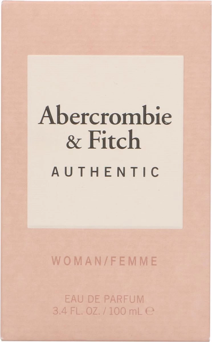 Abercrombie & Fitch - Authentic Women - Eau De Parfum - 100ML 2 Abercrombie & Fitch - Authentic Women - Eau De Parfum - 100ML - Afbeelding 2