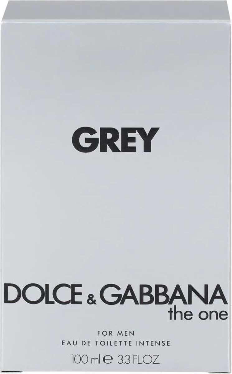 Dolce & Gabbana The One Grey Eau De Toilette 100ml Spray 11 Dolce & Gabbana The One Grey Eau De Toilette 100ml Spray - Afbeelding 11