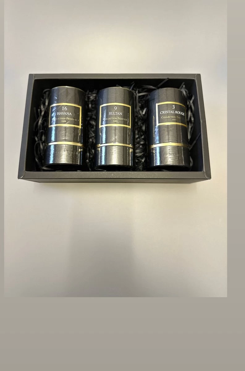 3x Bestsellers Collection Prestige Geschenkset ( Sultan - Cristal Rouge - Havana ) 1 3x Bestsellers Collection Prestige Geschenkset ( Sultan - Cristal Rouge - Havana )