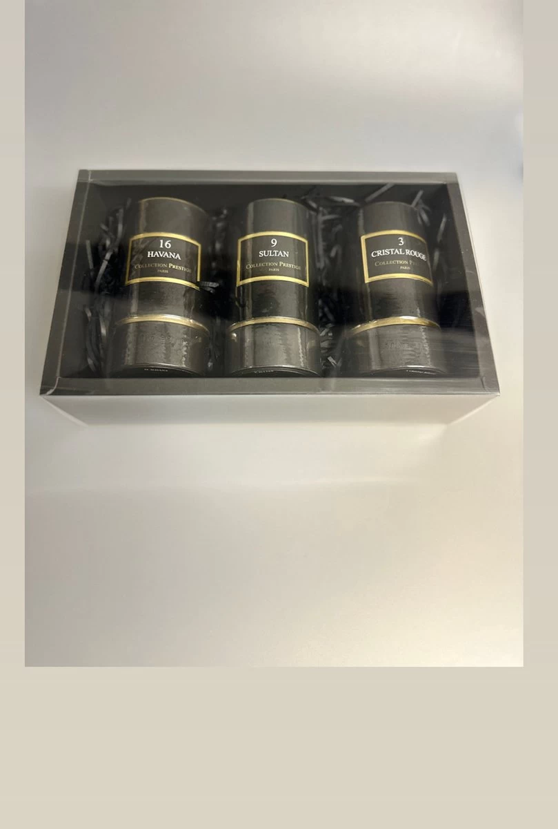 3x Bestsellers Collection Prestige Geschenkset ( Sultan - Cristal Rouge - Havana ) 2 3x Bestsellers Collection Prestige Geschenkset ( Sultan - Cristal Rouge - Havana ) - Afbeelding 2