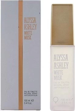 Alyssa Ashley White Musk - 100 Ml - Eau De Toilette Spray - Damesparfum -Parfum Promotiewinkel 813x1200 4