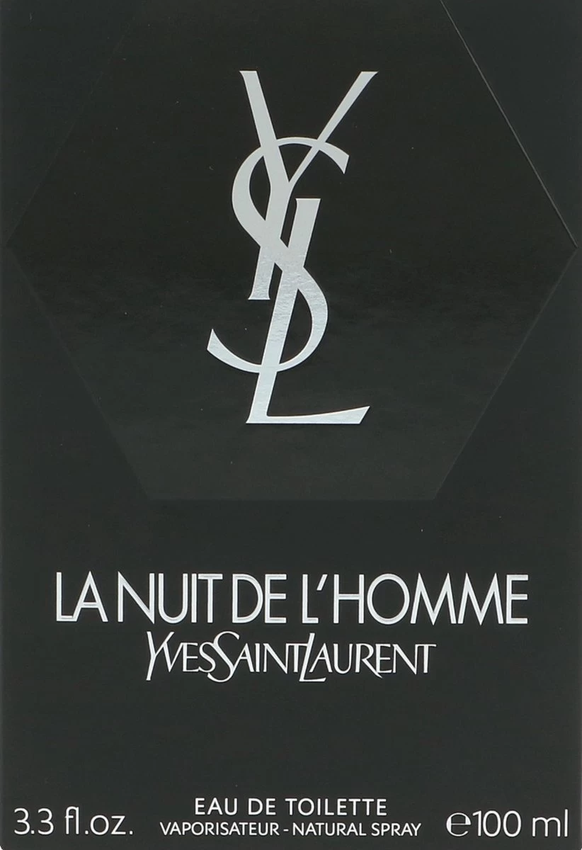 Yves Saint Laurent La Nuit De L'Homme 100 Ml - Eau De Toilette - Herenparfum 13 Yves Saint Laurent La Nuit De L'Homme 100 Ml - Eau De Toilette - Herenparfum - Afbeelding 13