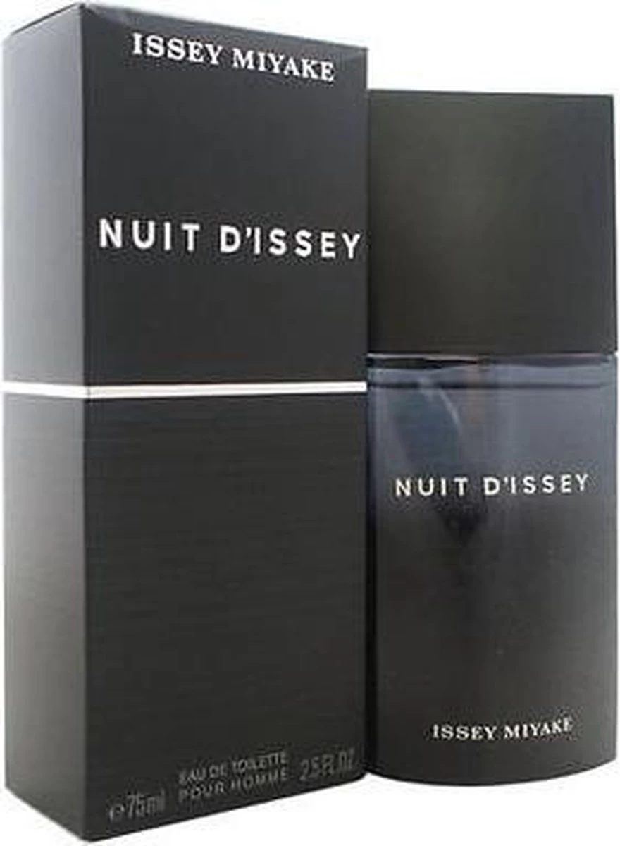 Issey Miyake Nuit D'Issey 75 Ml - Eau De Parfum -Herenparfum 9 Issey Miyake Nuit D'Issey 75 Ml - Eau De Parfum -Herenparfum - Afbeelding 9
