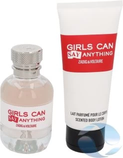 Zadig & Voltaire Girls Can Say Anything Giftset - 50 Ml Eau De Parfum Spray + 100 Ml Bodylotion - Geurengeschenkset -Parfum Promotiewinkel 939x1200